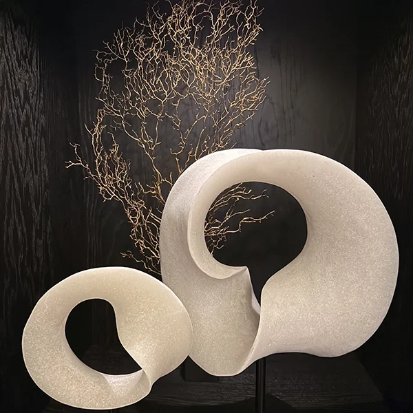 Ornament Eclips wit Large